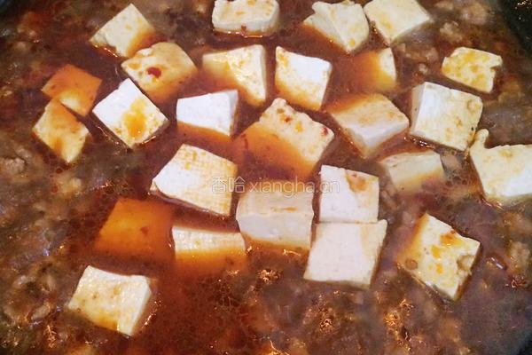 麻婆豆腐的做法图解7