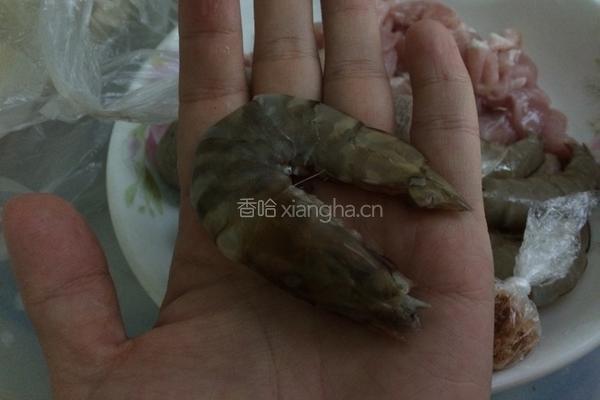 鲜虾汤面的做法图解3