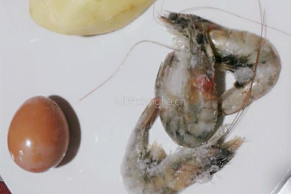 金丝虾茸的做法图解1