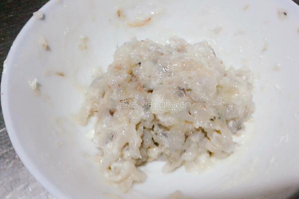 金丝虾茸的做法图解5