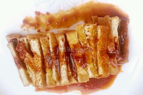 凉拌炸豆腐的做法图解4
