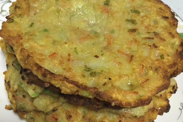 土豆萝卜饼的做法图解3