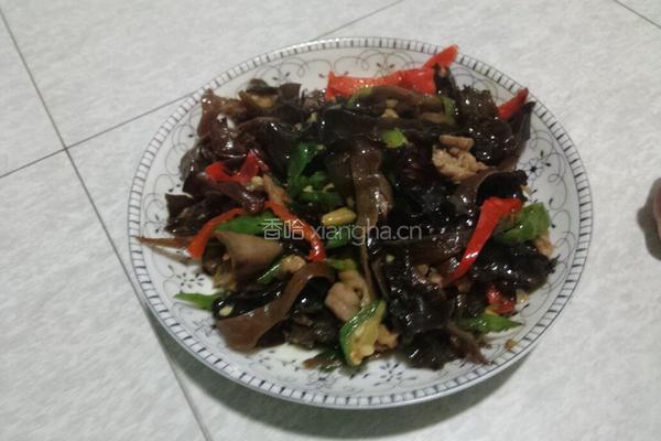 木耳炒肉