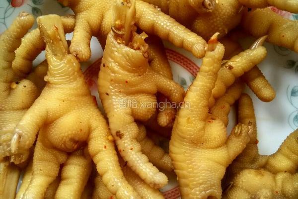 虎皮卤味鸡爪的做法图解4