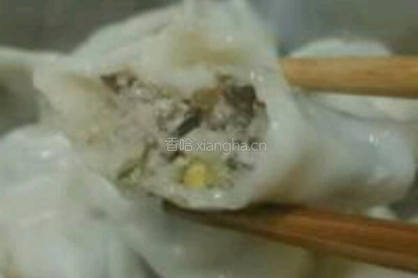莲藕饺子的做法图解7