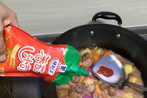 西红柿牛腩土豆的做法图解12