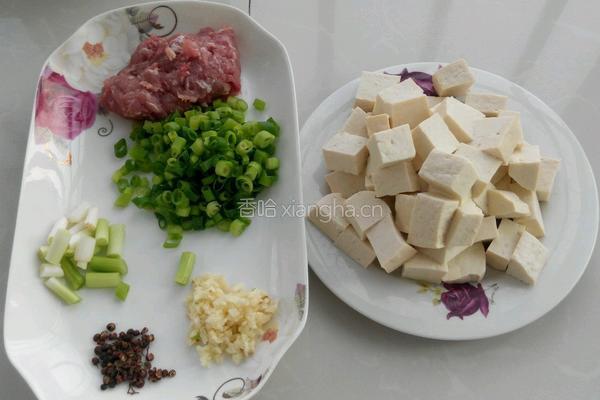 麻婆豆腐的做法图解1