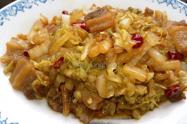 酸白菜炒肉的做法图解9