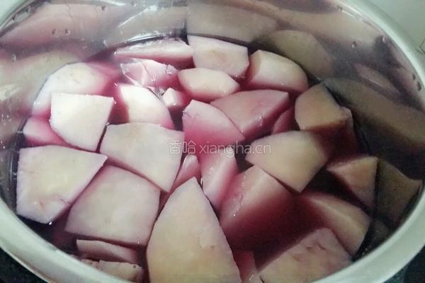 香芋紫薯糖水的做法图解8