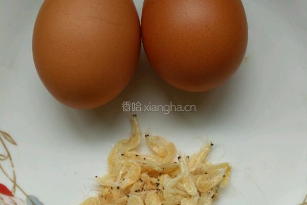 虾皮鸡蛋羹的做法图解1