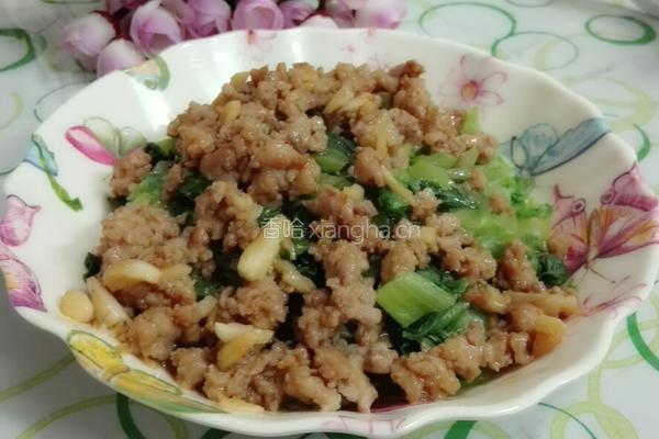 肉末生菜