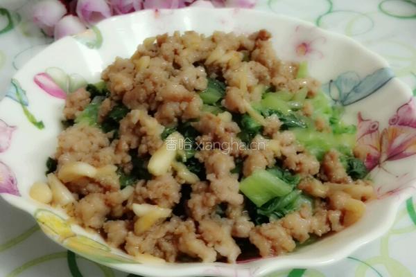 肉末生菜的做法图解9