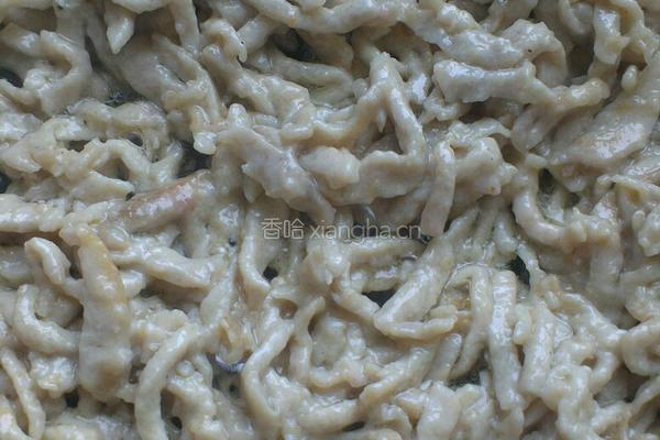姜丝肉的做法图解6