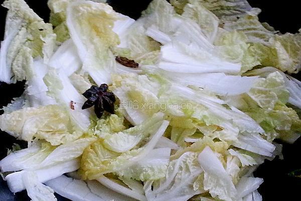 醋溜娃娃菜的做法图解3