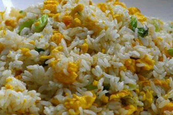 葱花蛋炒饭的做法图解5