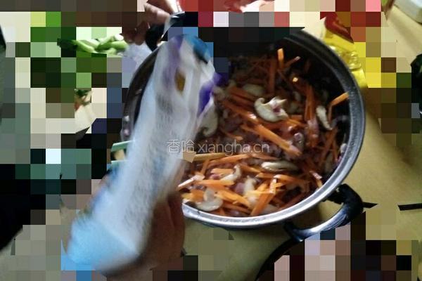 炒乌冬面的做法图解6