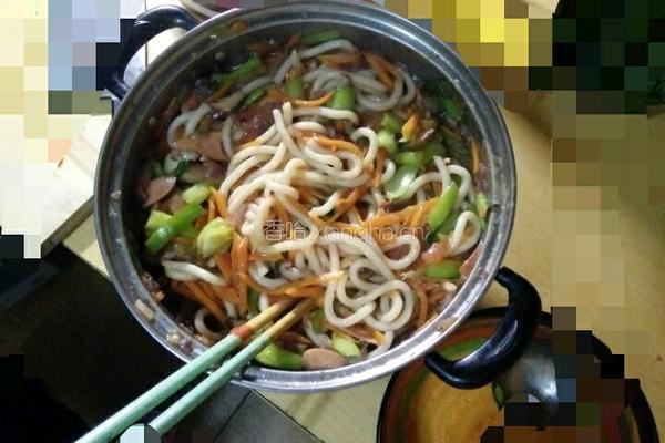 炒乌冬面的做法图解9