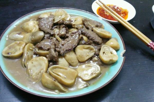 草菇炒牛肉的做法图解10