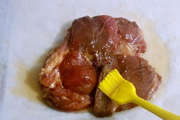 自制伍仁叉烧月饼馅料的做法图解2