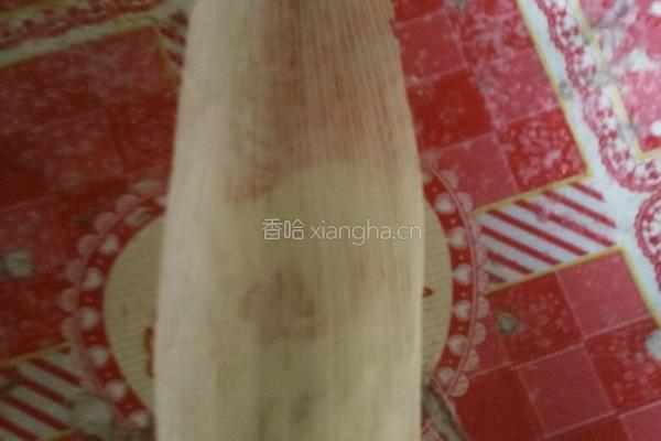 苞米蒸饼的做法图解4