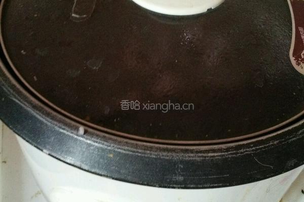 紫薯黑米粥粥的做法图解5