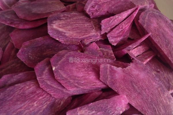 紫薯饼的做法图解1