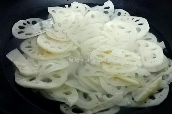 凉拌莲藕的做法图解3