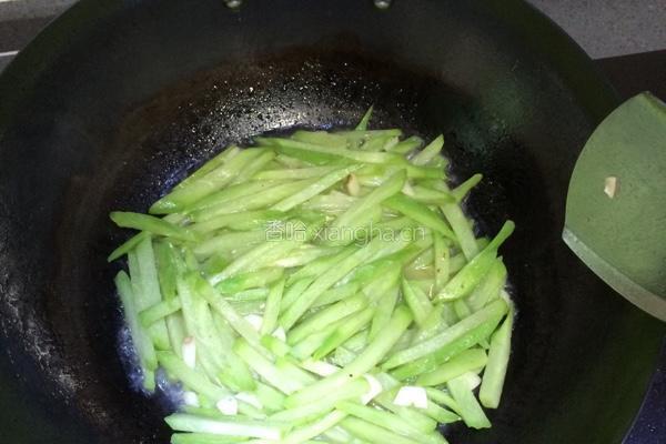佛手瓜炒肉丝的做法图解5