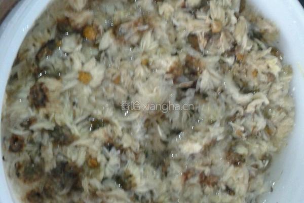 菊花雪梨酵素的做法图解7