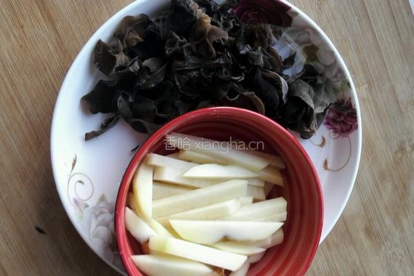 豆角焖面的做法图解4