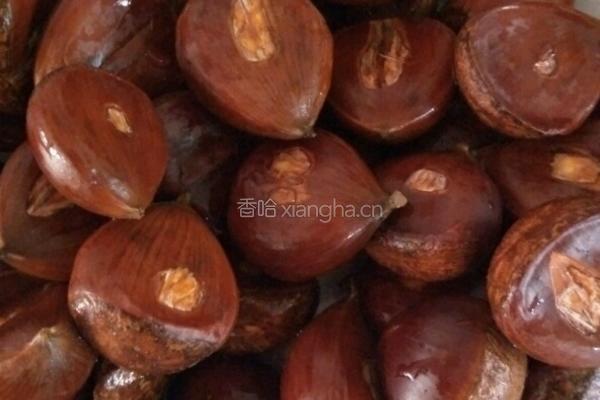 电饼铛烤板栗的做法图解1