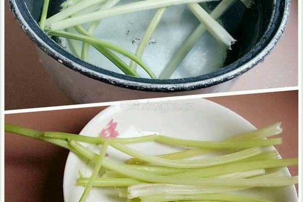 芹菜煎鸡蛋的做法图解2