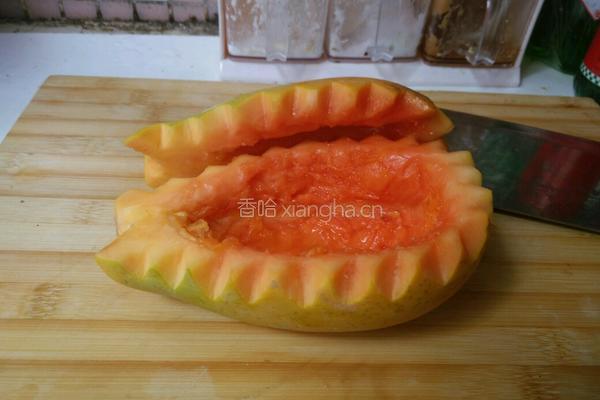 花样木瓜银耳羹――JIARU 的做法图解8