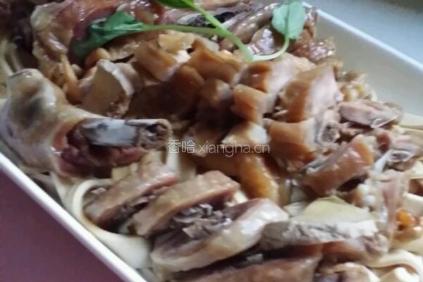 淹腊鸡蒸百叶的做法图解3