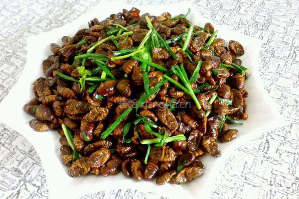 辣炒蚕蛹的做法图解6