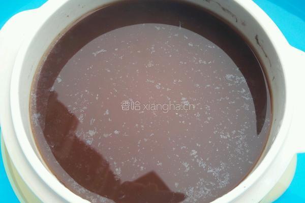 红豆粥的做法图解3