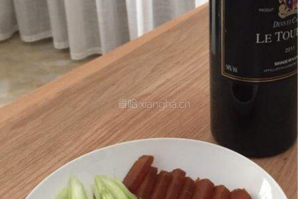 酒烤乌鱼子的做法图解7