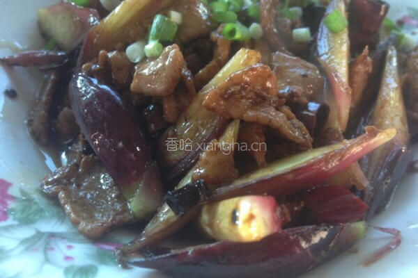 洋火炒肉片的做法图解6
