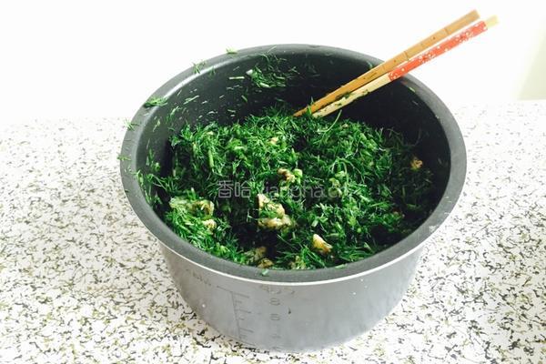 茴香包子的做法图解3