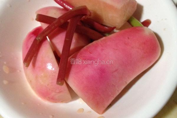 炒泡罗卜的做法图解2