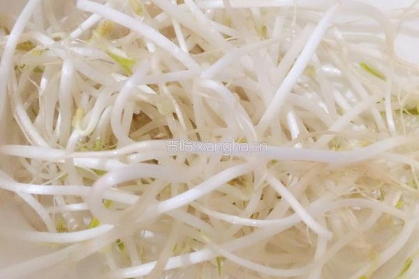 炒粉丝的做法图解2