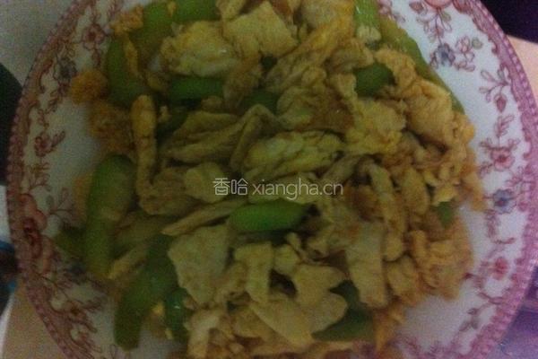 丝瓜抄鸡蛋的做法图解10