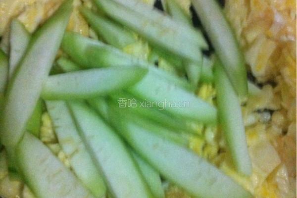 丝瓜抄鸡蛋的做法图解6