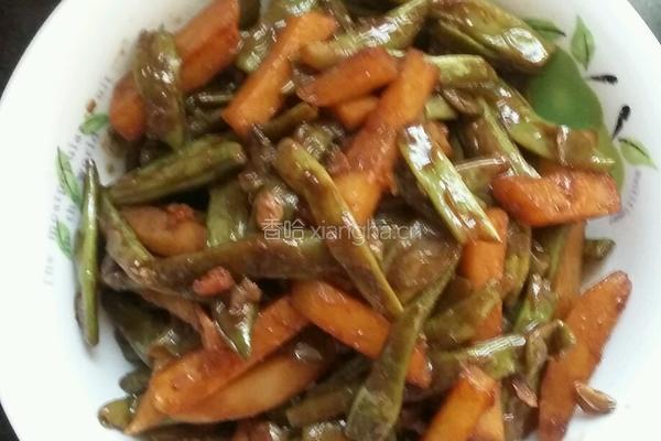 土豆炖豆角