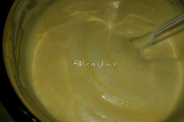 南瓜纸杯戚风蛋糕的做法图解9