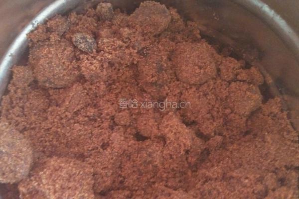 红糖葡萄干发糕的做法图解3