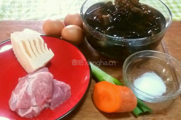木须肉的做法图解1