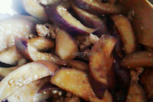 鸡肉末蒜茄子的做法图解5