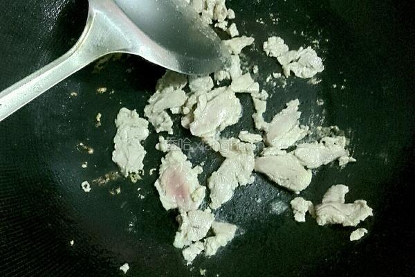 咸肉炒娃娃菜的做法图解4