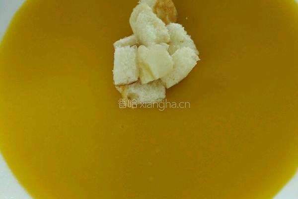 南瓜茸汤的做法图解3